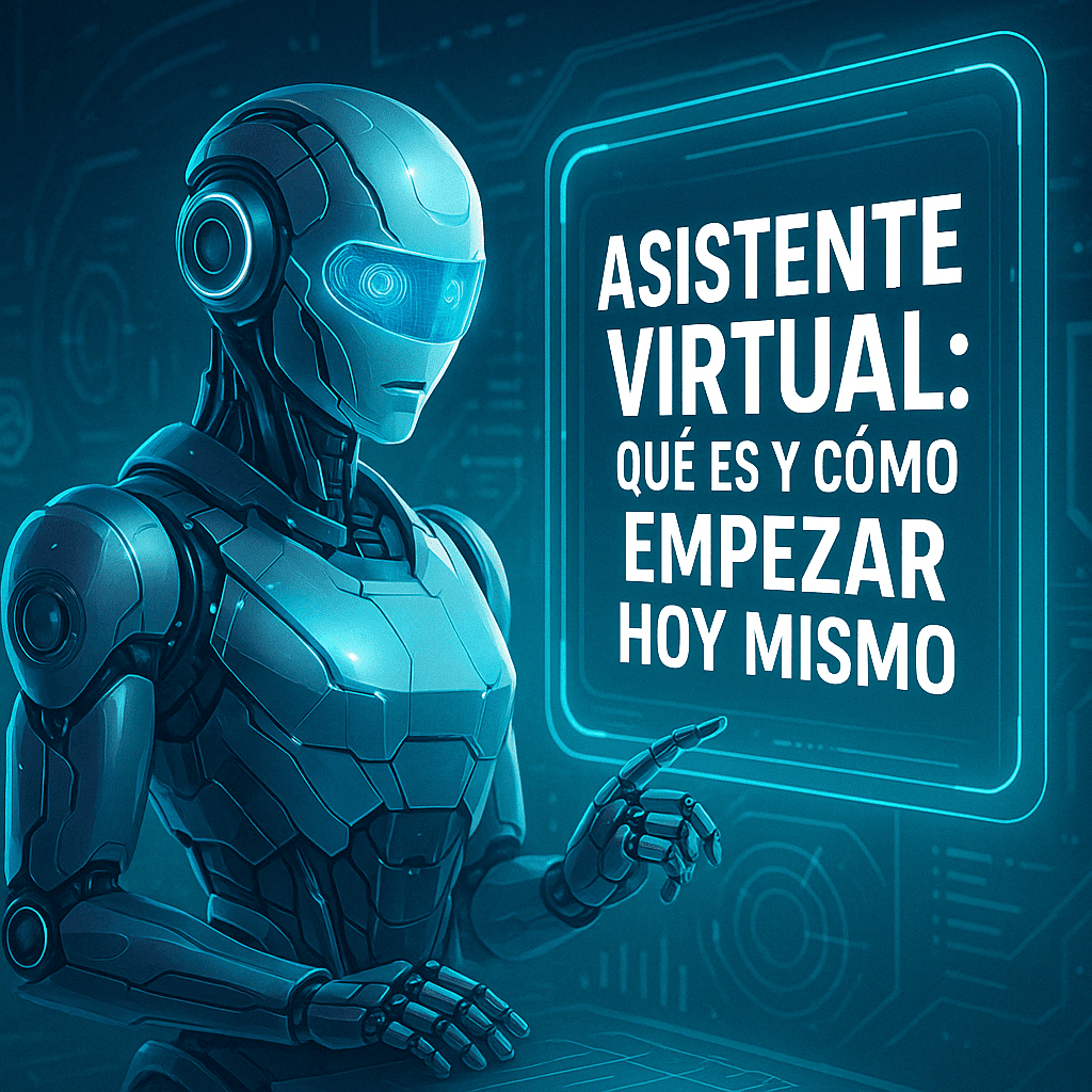 Asistente virtual: qué es y cómo empezar hoy mismo